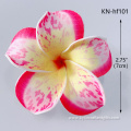 Hand-made Foam Plumeria Flower Hair Pick